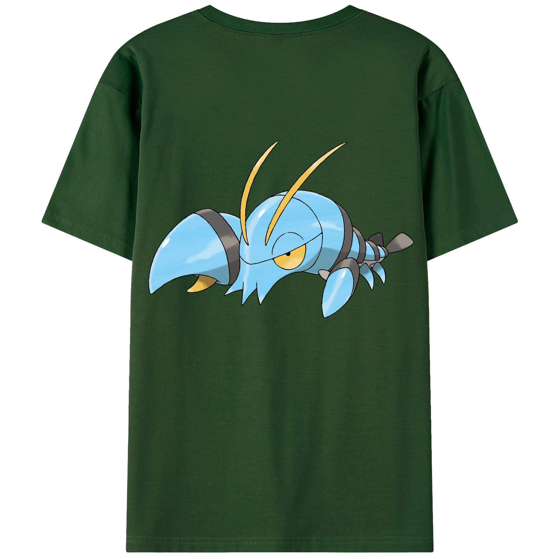 （画像用） ポケットモンスター Pokémon 綿100％半袖Tシャツ（背面プリント）